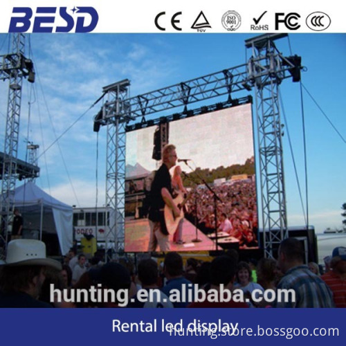 Cheap Satge,Exhibition,Concert,Booth and Fair Usage Giant LED Video Wall with Video Proccessor